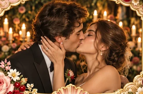 Cherub Romance फ़ोटो स्ट्रिप टेम्पलेट, सैंपल फ़ोटो 4